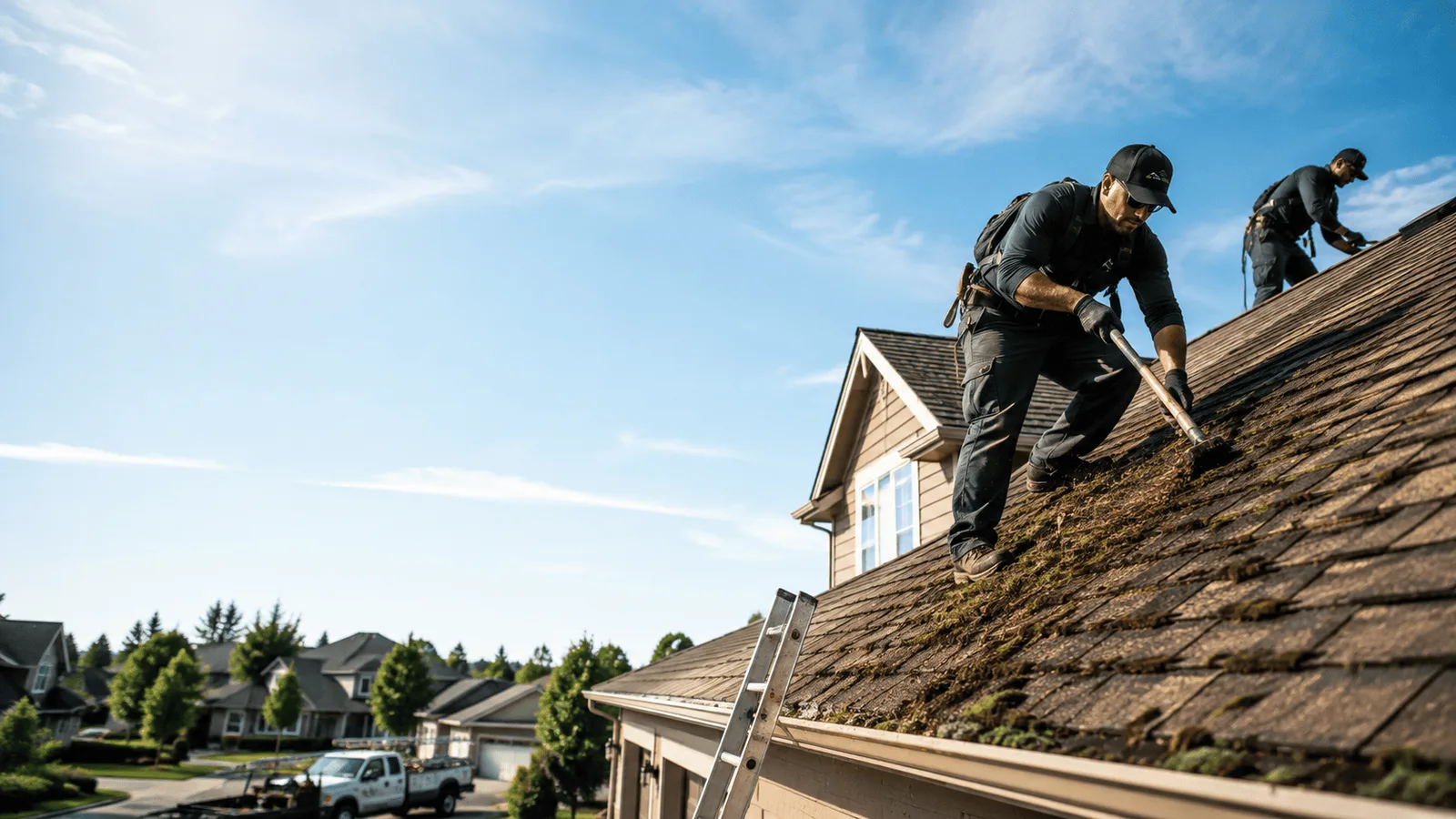 Roof Moss Removal in Gladwyne, PA near me